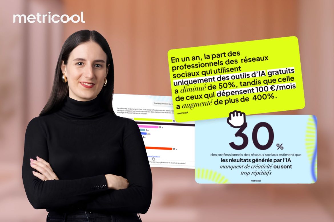 Comment l&rsquo;IA redessine la stratégie social media des marques, avec Sara Montorio Cabello de Metricool